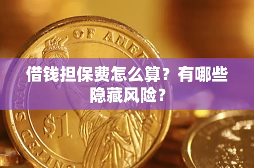 武汉借钱担保费怎么算？有哪些隐藏风险？
