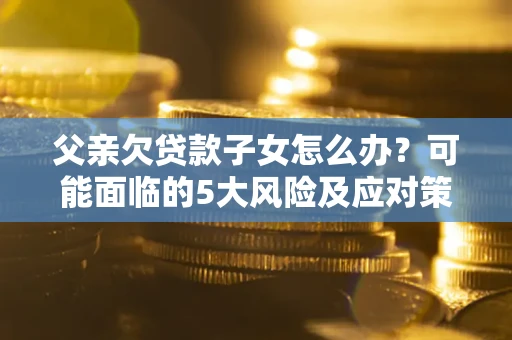 武汉父亲欠贷款子女怎么办？可能面临的5大风险及应对策略