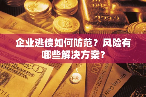 武汉企业逃债如何防范？风险有哪些解决方案？