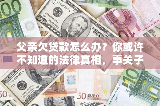 武汉父亲欠贷款怎么办？你或许不知道的法律真相，事关子女未来