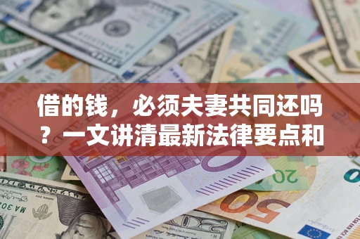 武汉借的钱，必须夫妻共同还吗？一文讲清最新法律要点和避坑指南