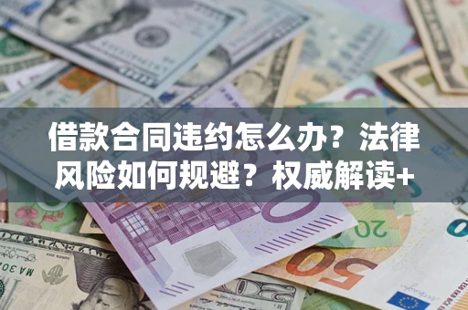 武汉借款合同违约怎么办？法律风险如何规避？权威解读+实用指南