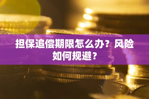 武汉担保追偿期限怎么办？风险如何规避？