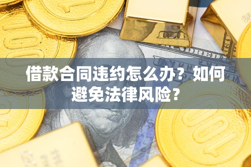 武汉借款合同违约怎么办？如何避免法律风险？
