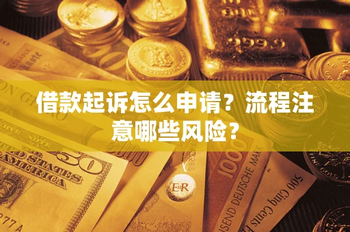 武汉借款起诉怎么申请？流程注意哪些风险？